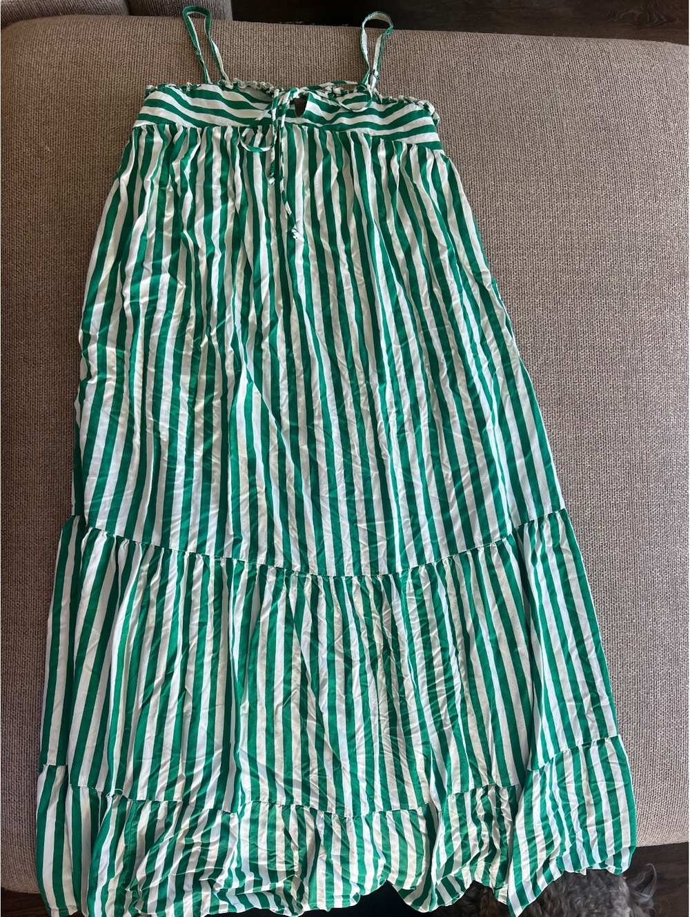 Haute Hippie Striped Midi Dress